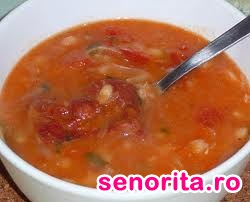 Ciorba de fasole boabe si ciolan afumat - ciorba de fasole food_sup fasol ciolan